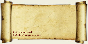 Minja Panjković vizit kartica